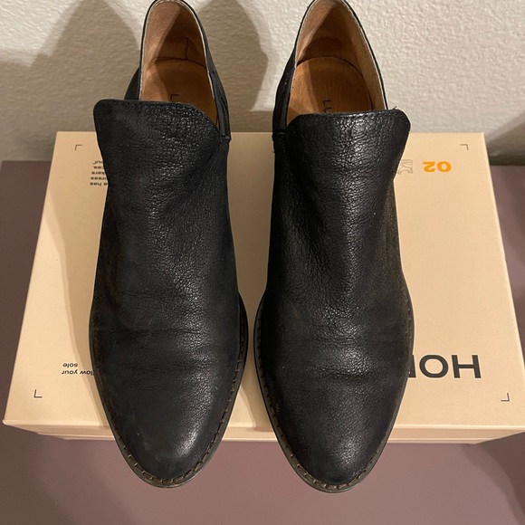 Lucky Brand Leather Ankle Boots - Picture 2 of 5